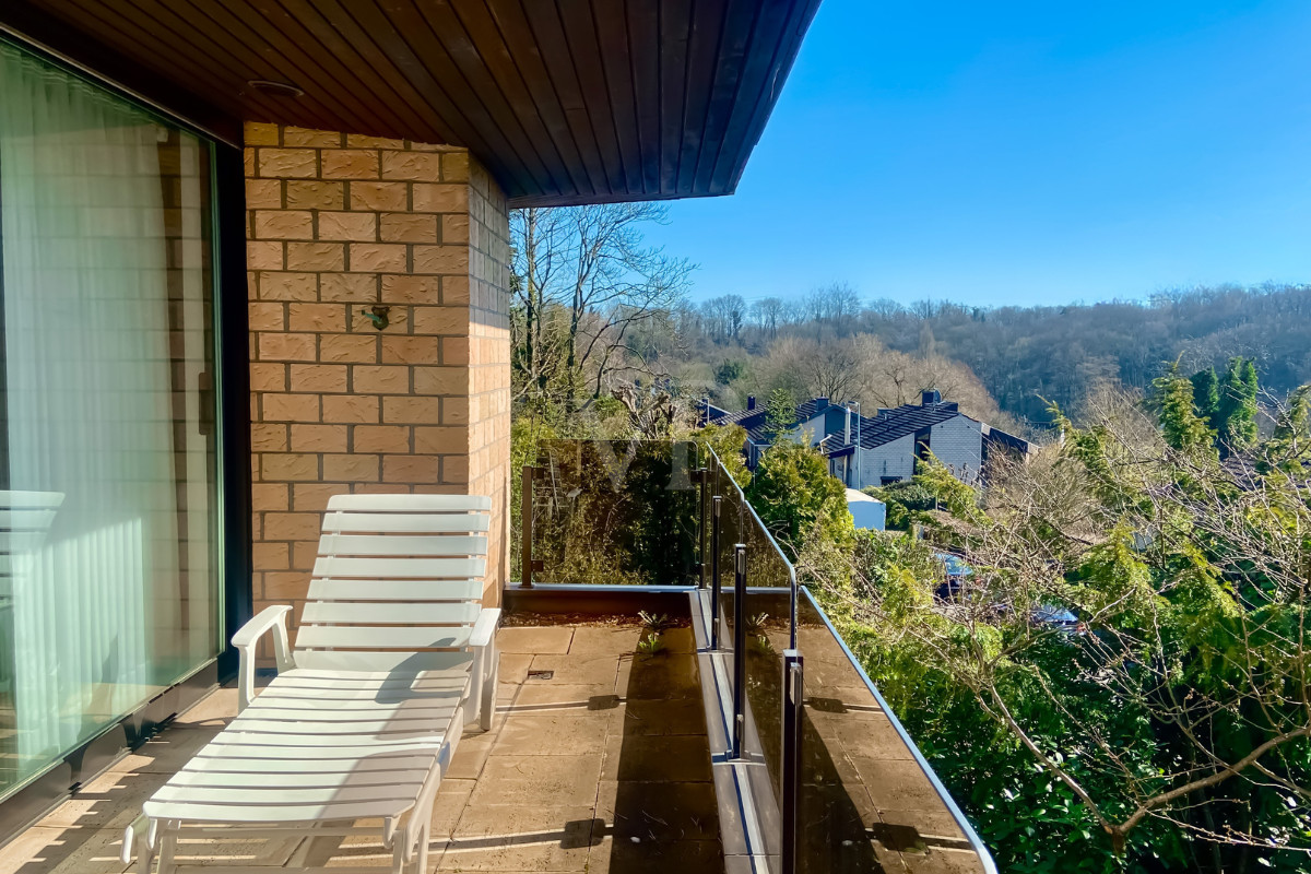 Balkon mit Fernblick