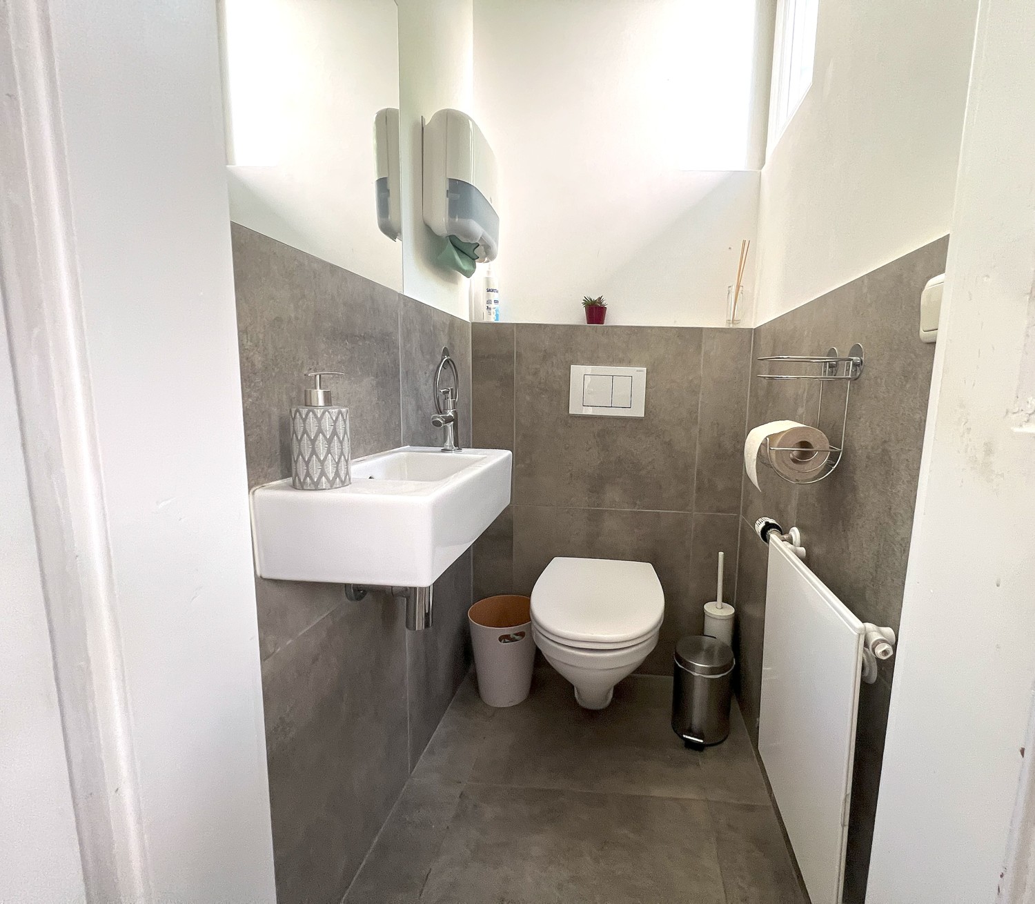 Gäste- WC auf der halben Etage