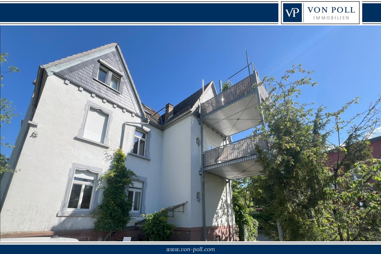 Eine absolute Rarität, charmante Altbauvilla im Villengebiet von Heppenheim!