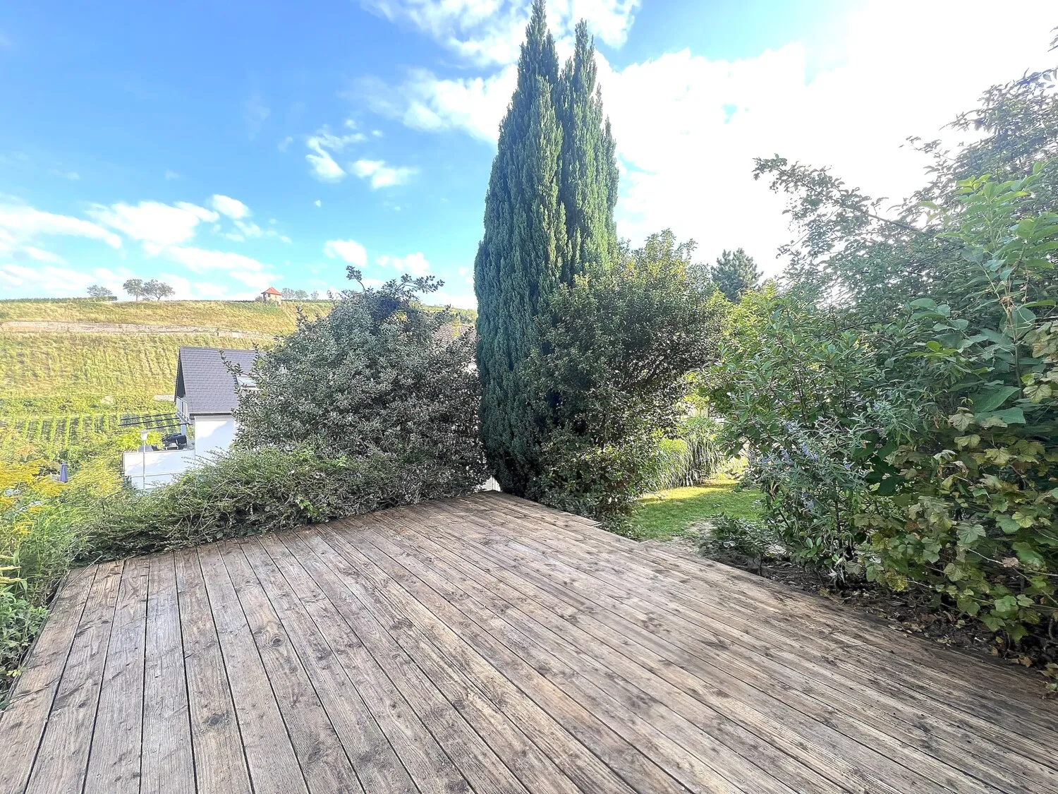 Sonnendeck mit Weitblick