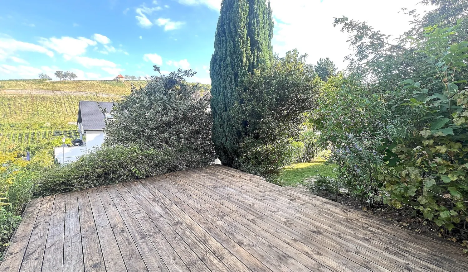 Sonnendeck mit Weitblick
