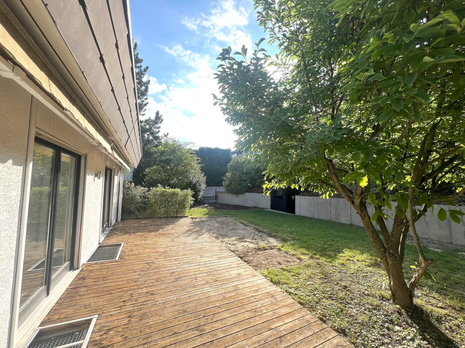 Ringsherum ein Blick ins Grüne