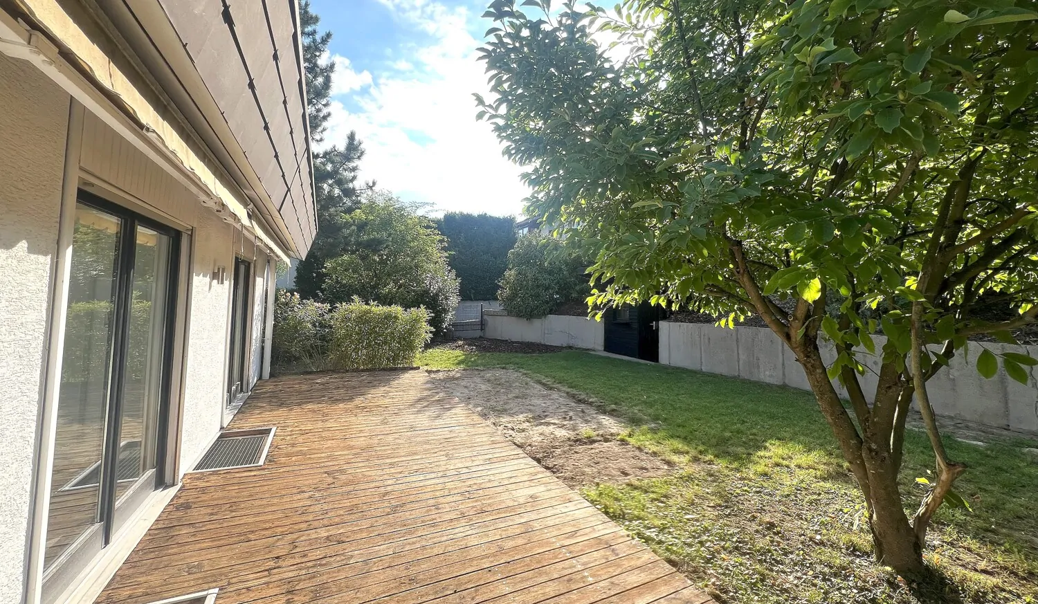 Ringsherum ein Blick ins Grüne