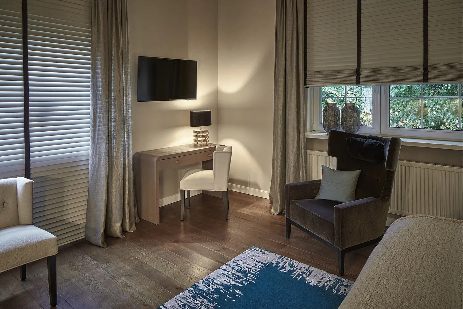 Platz zum Arbeiten im Appartement