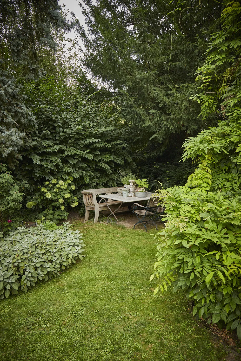 Romantischer Sitzplatz