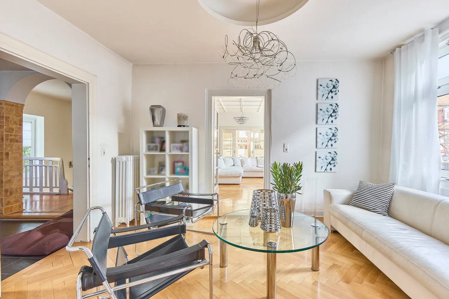 Verbindung zu allen Wohnräumen