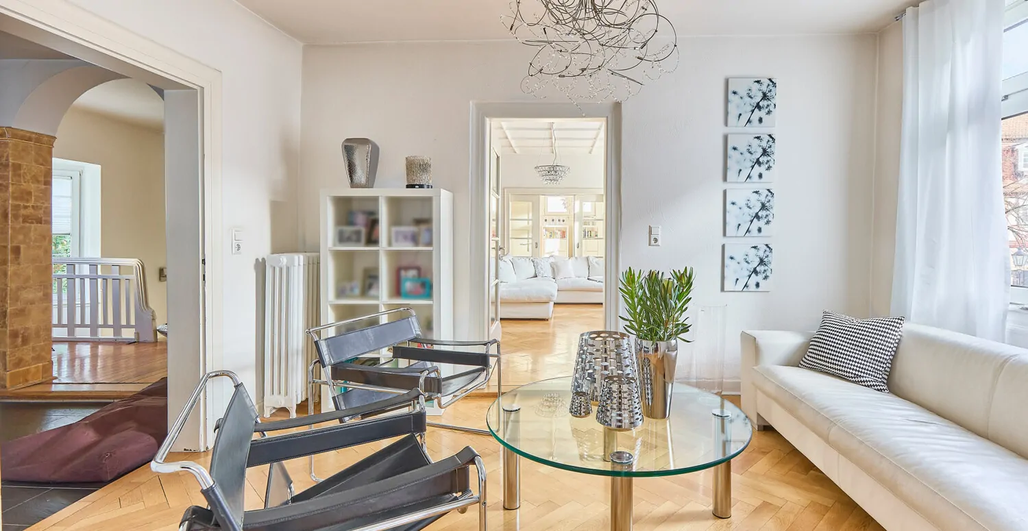 Verbindung zu allen Wohnräumen