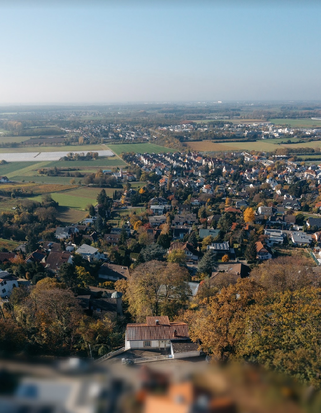 Die Bergstraße zu Füßen