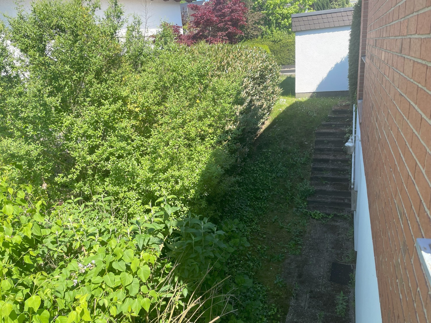 Seitlicher Zugang in das UG
