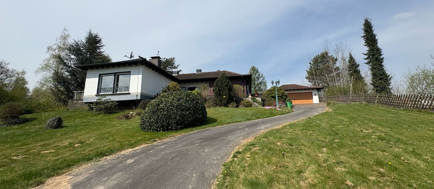 Auffahrt zum Haus