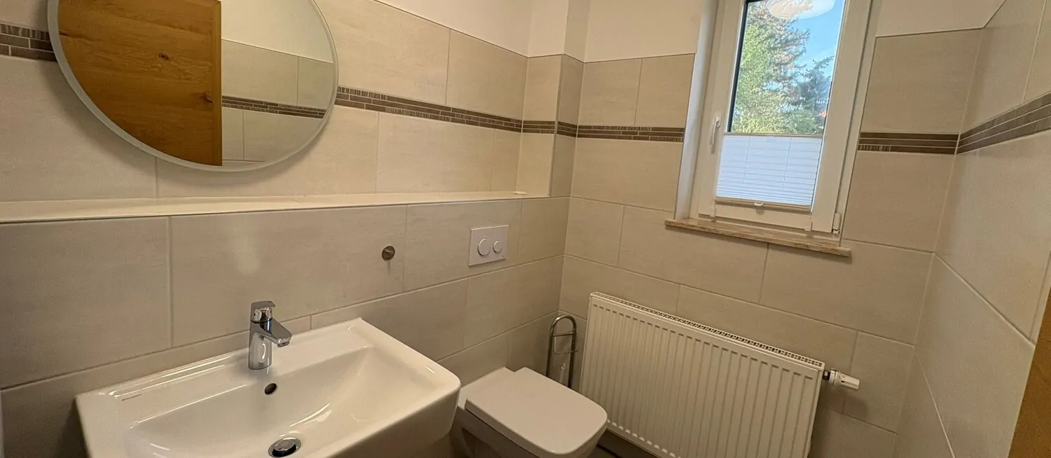 Renoviertes Gäste-WC