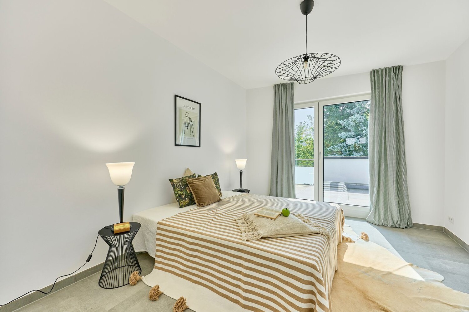 Helles Schlafzimmer