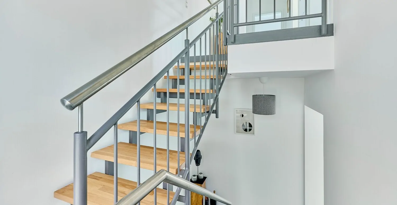 Modernes Treppenhaus