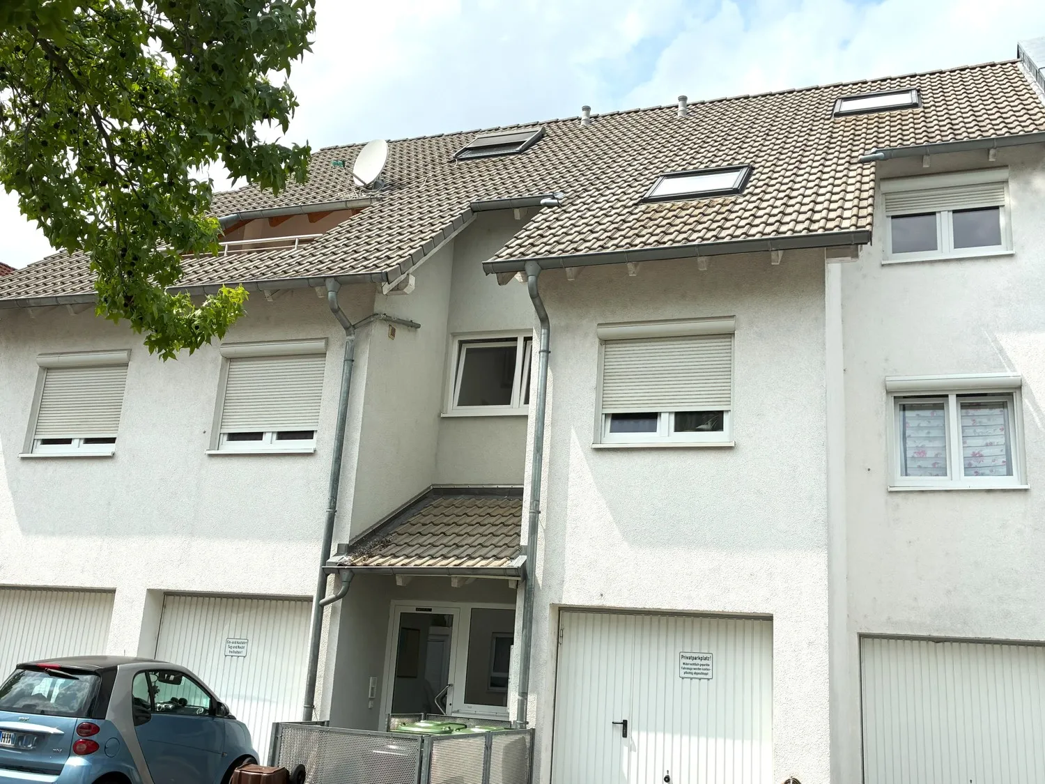 rechte Garage