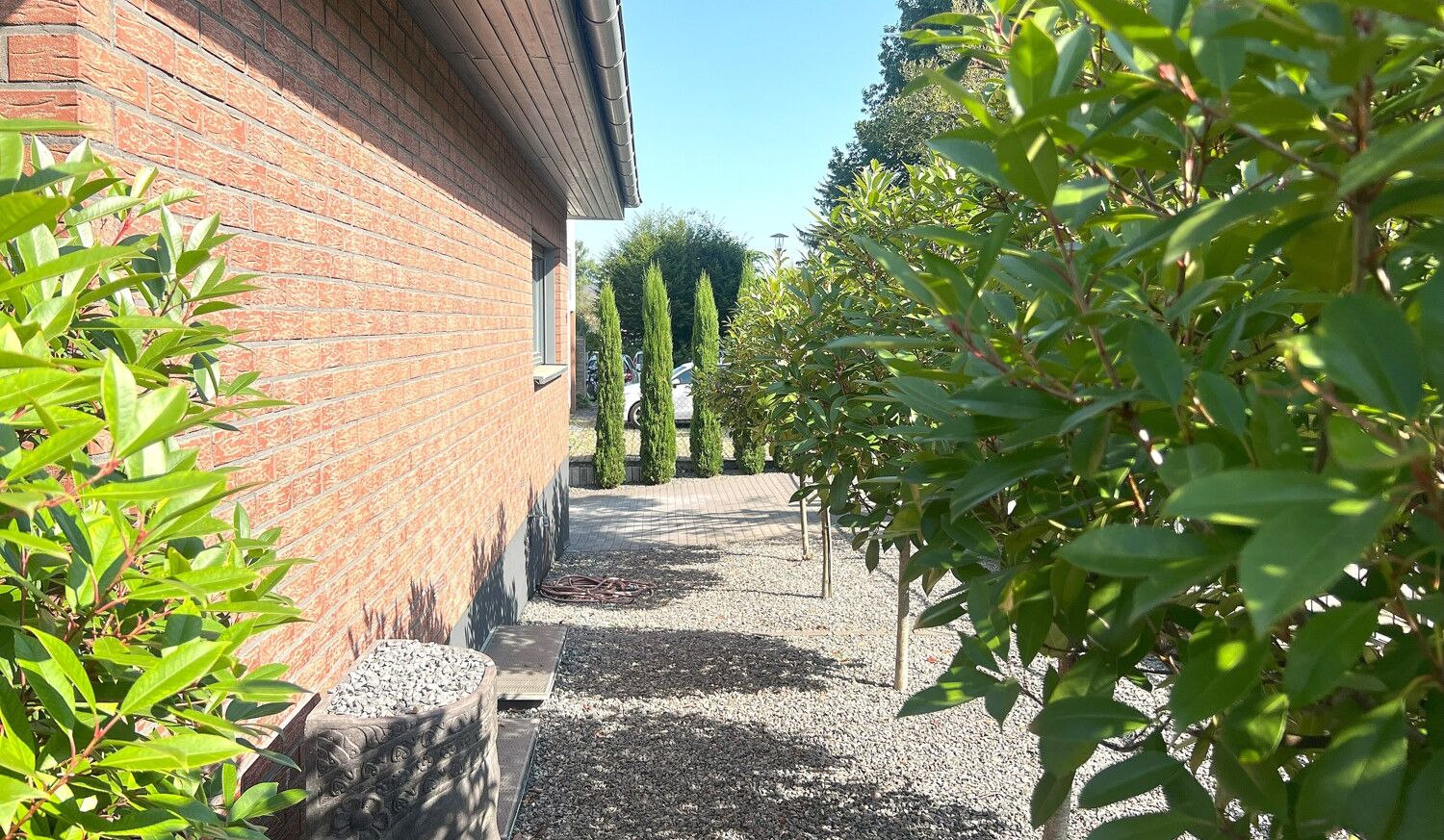 Gepflegter Vorgarten