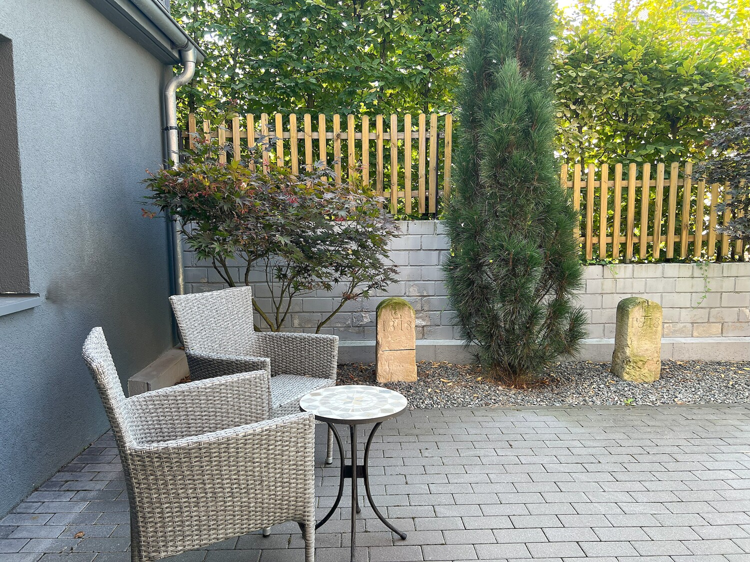 Toller Sitzplatz im Gartengeschoss
