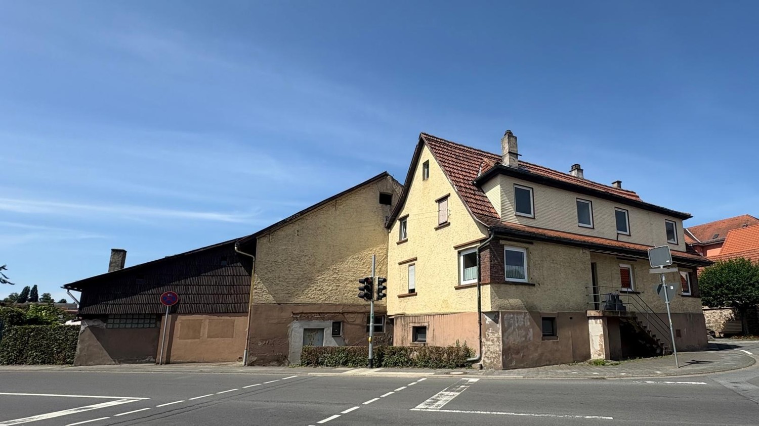 Hausansicht Straße