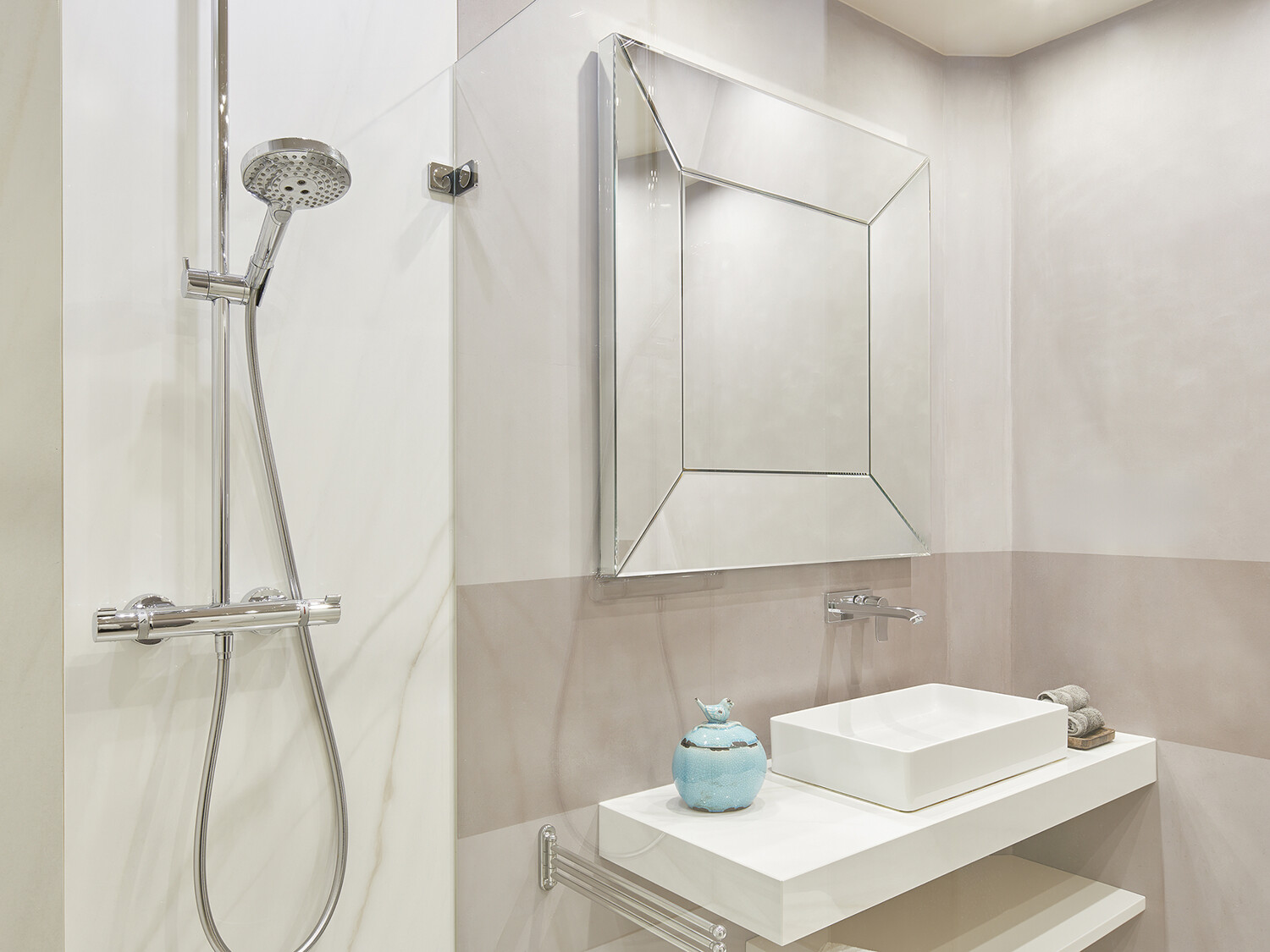 Zeitloses Badezimmer