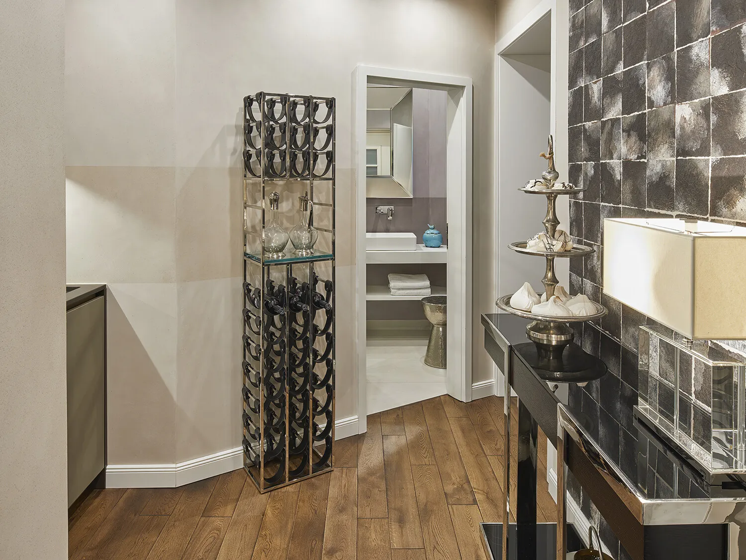 Blick vom Eingangsbereich