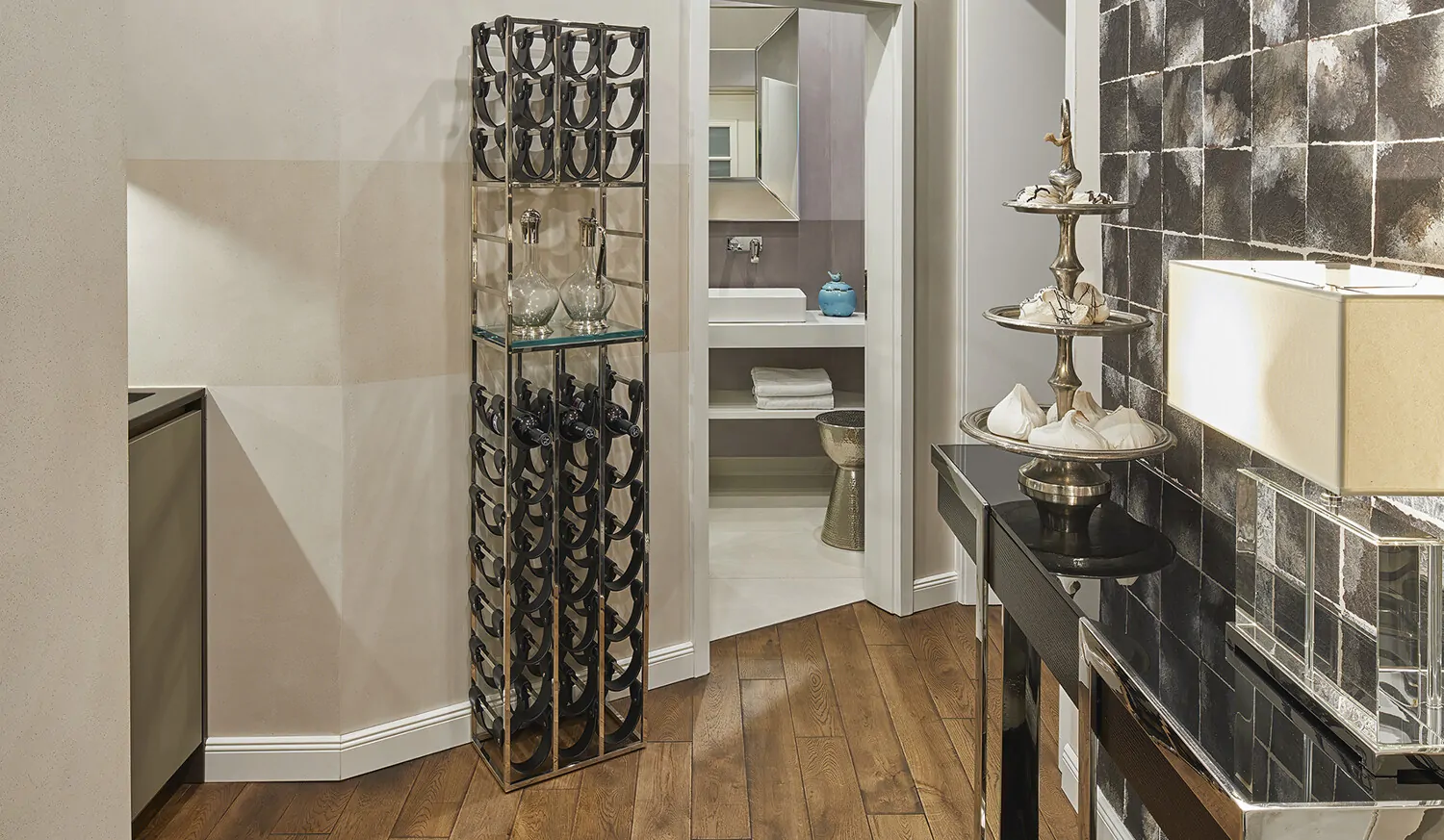 Blick vom Eingangsbereich