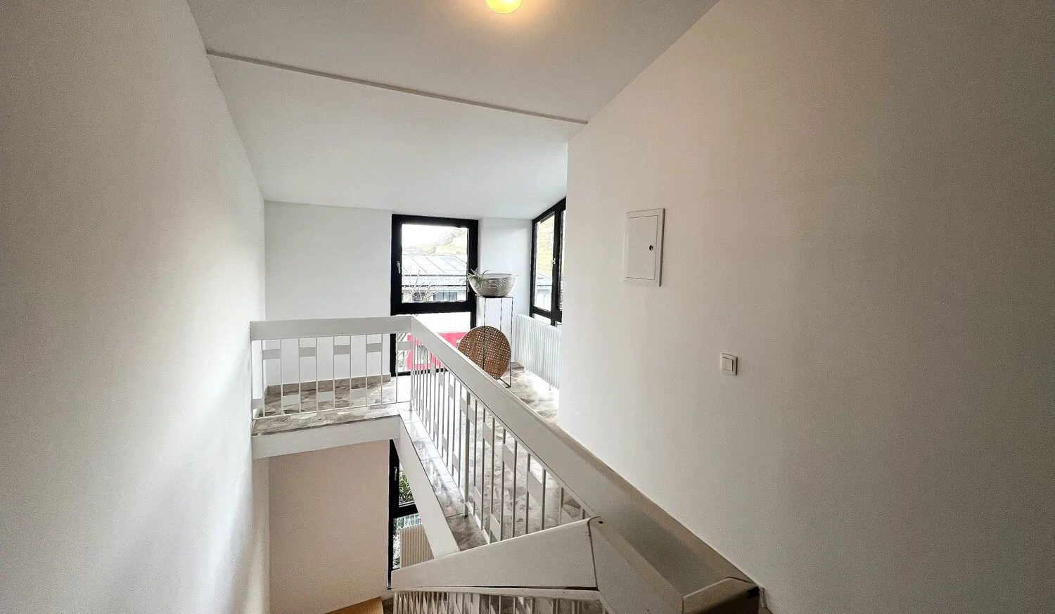 Platz für eine große Garderobe