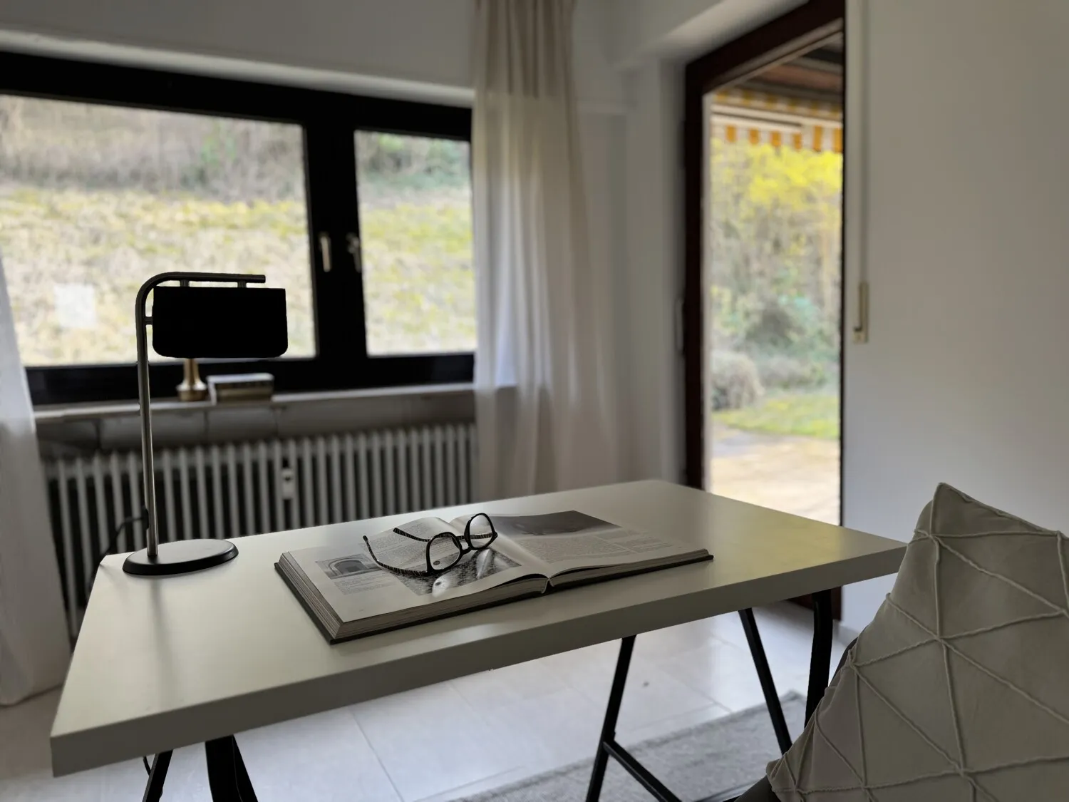 Arbeitszimmer mit Ausblick