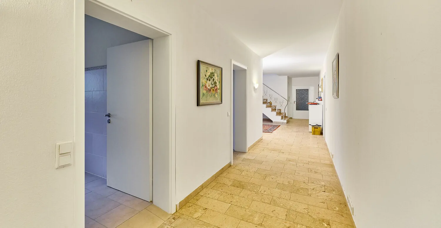 Viel Platz im Untergeschoss