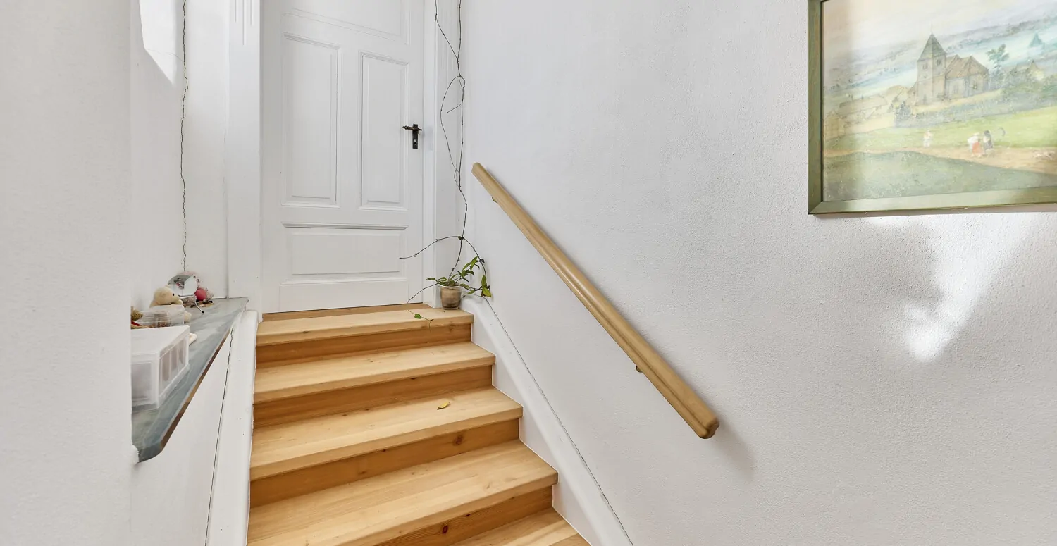 Treppe zum Schlafzimmer