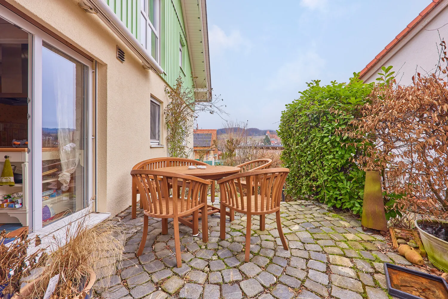 Terrasse am Esszimmer