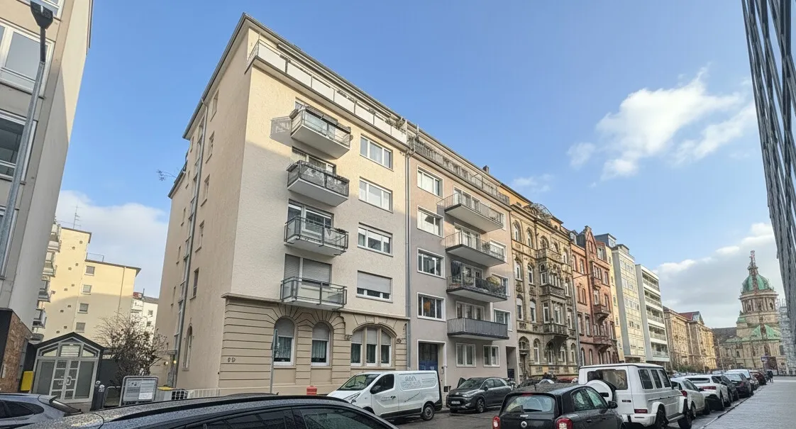 Hausansicht Straße
