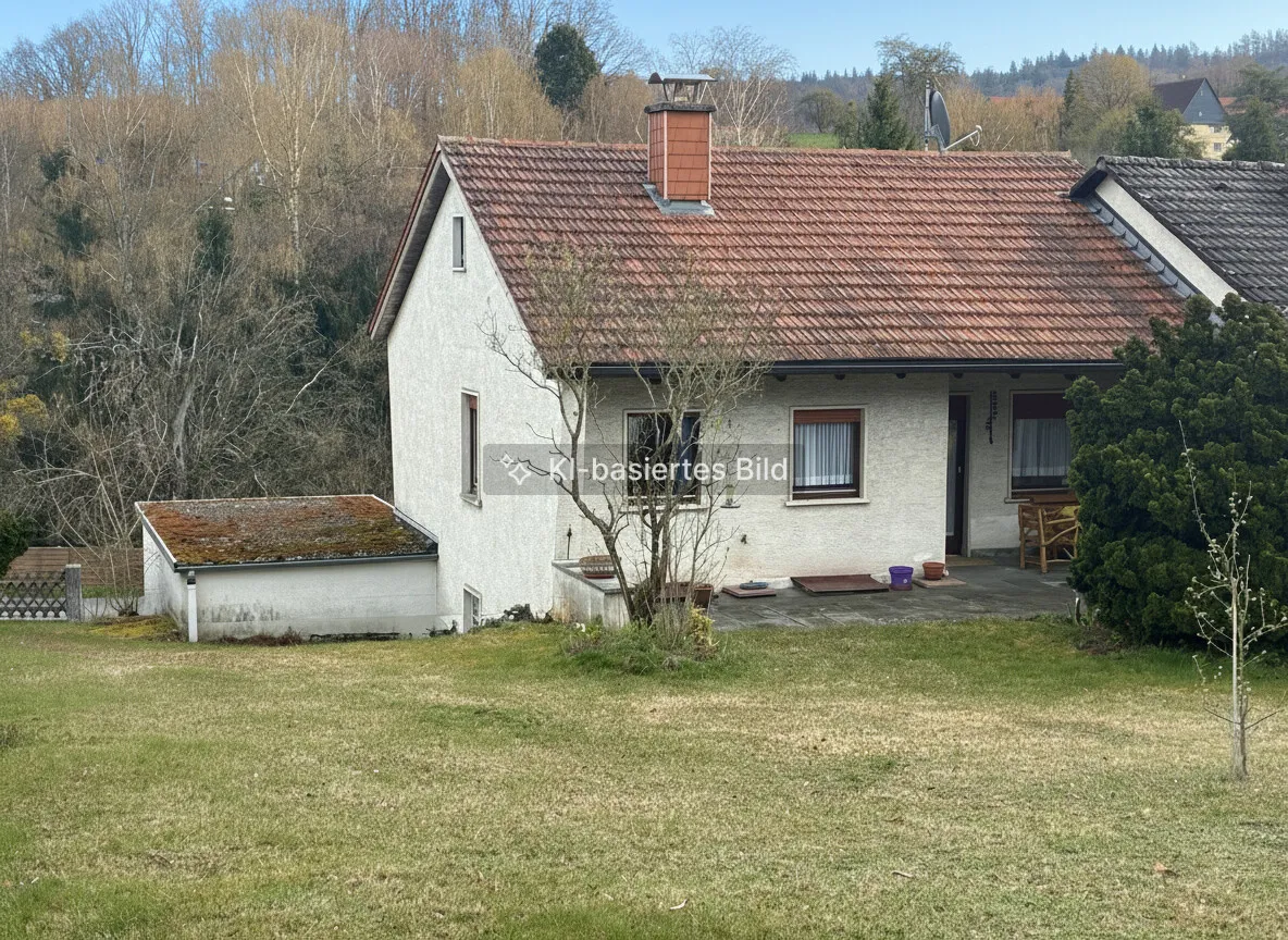 Blick vom Garten
