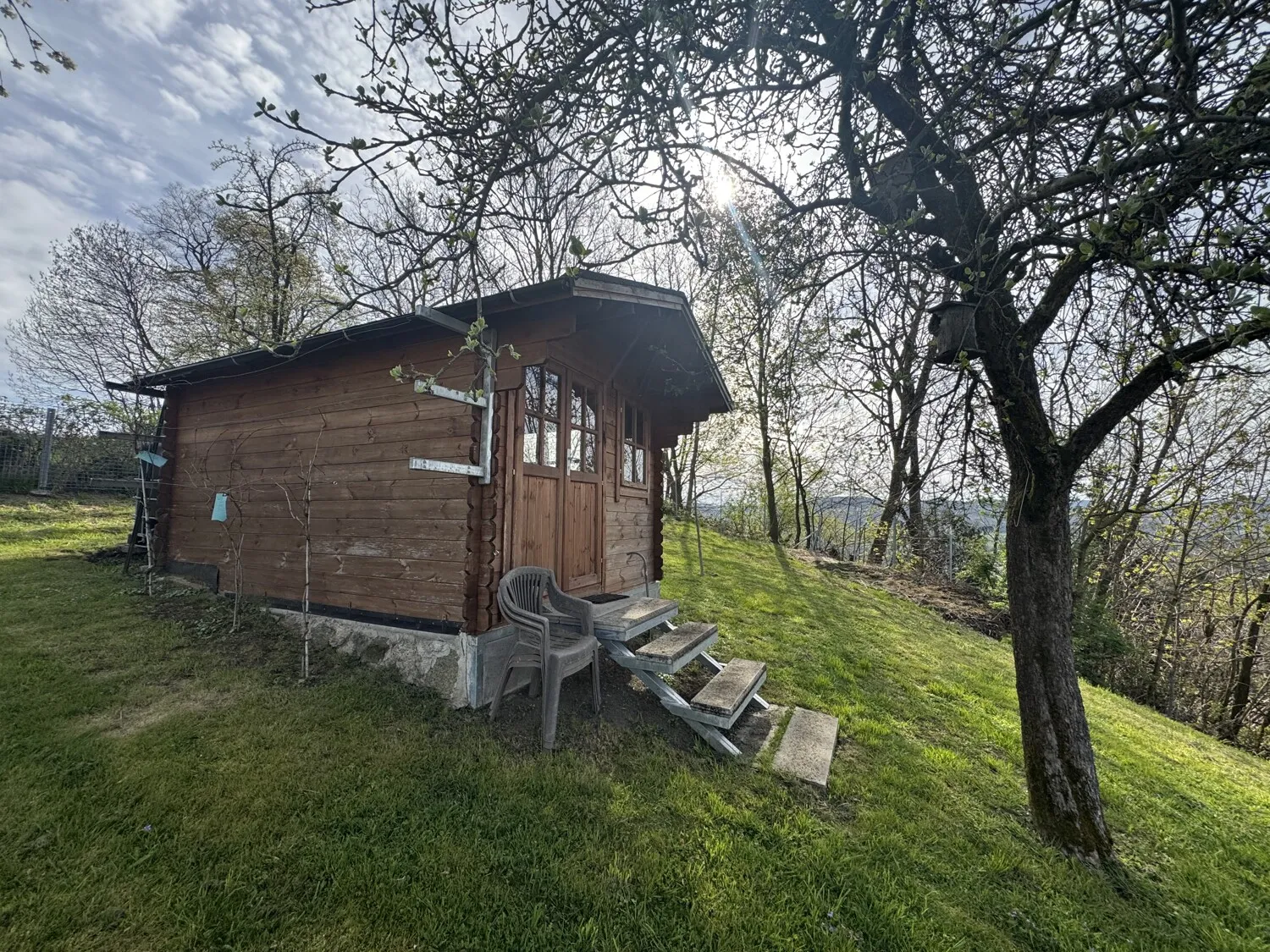 Tolle Gartenhütte