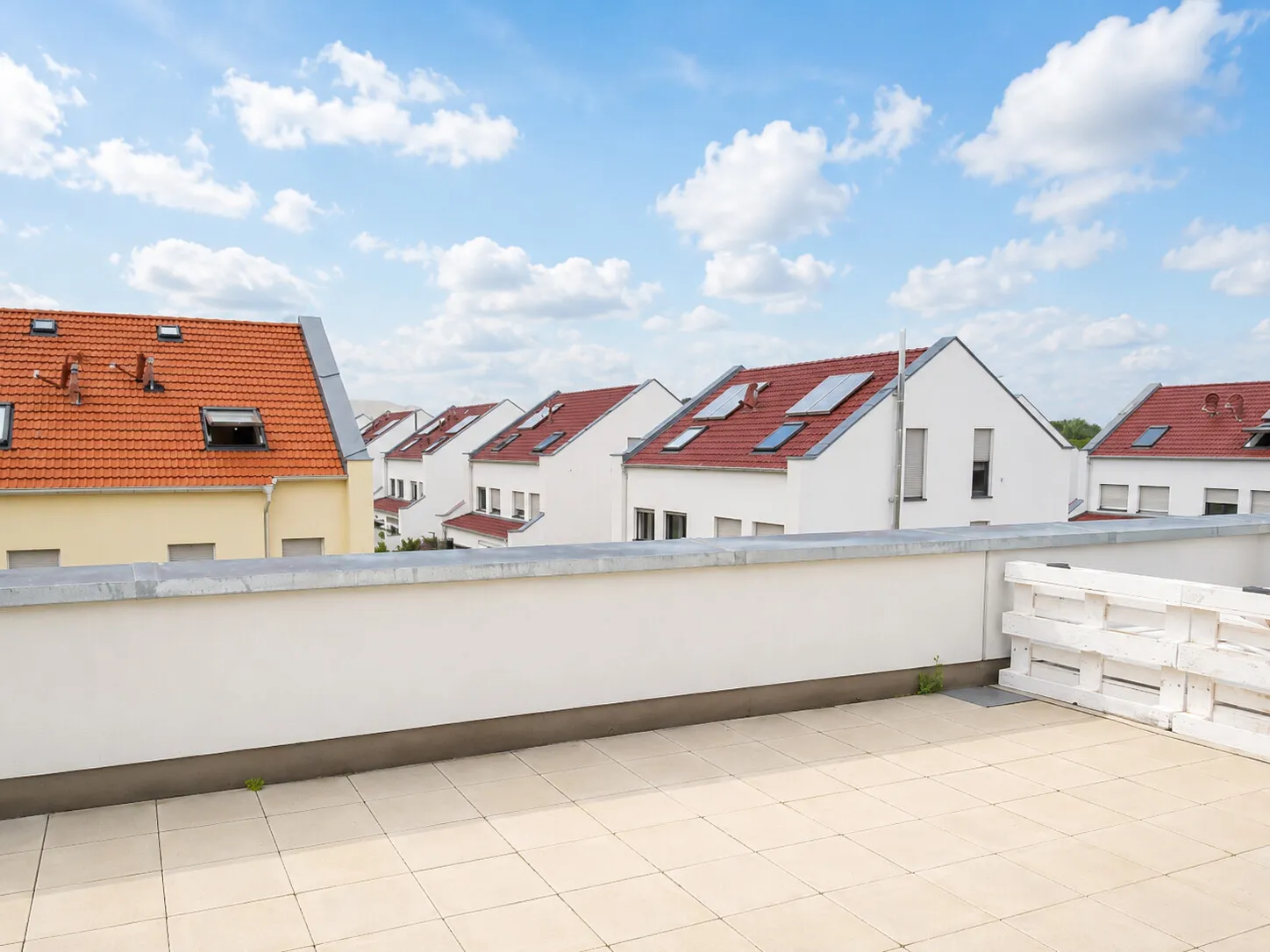 Sehr schöne Dachterrasse