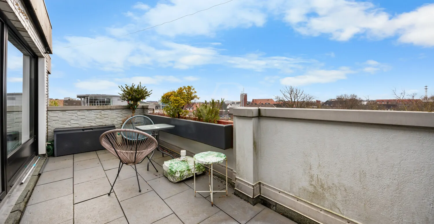 Balkon vom Schlafzimmer