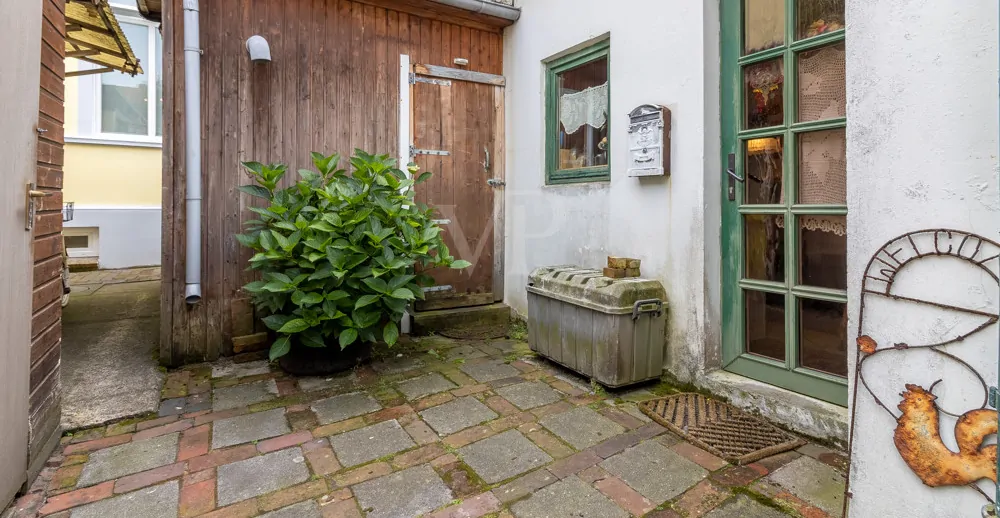 Der Blick auf den Abstellraum