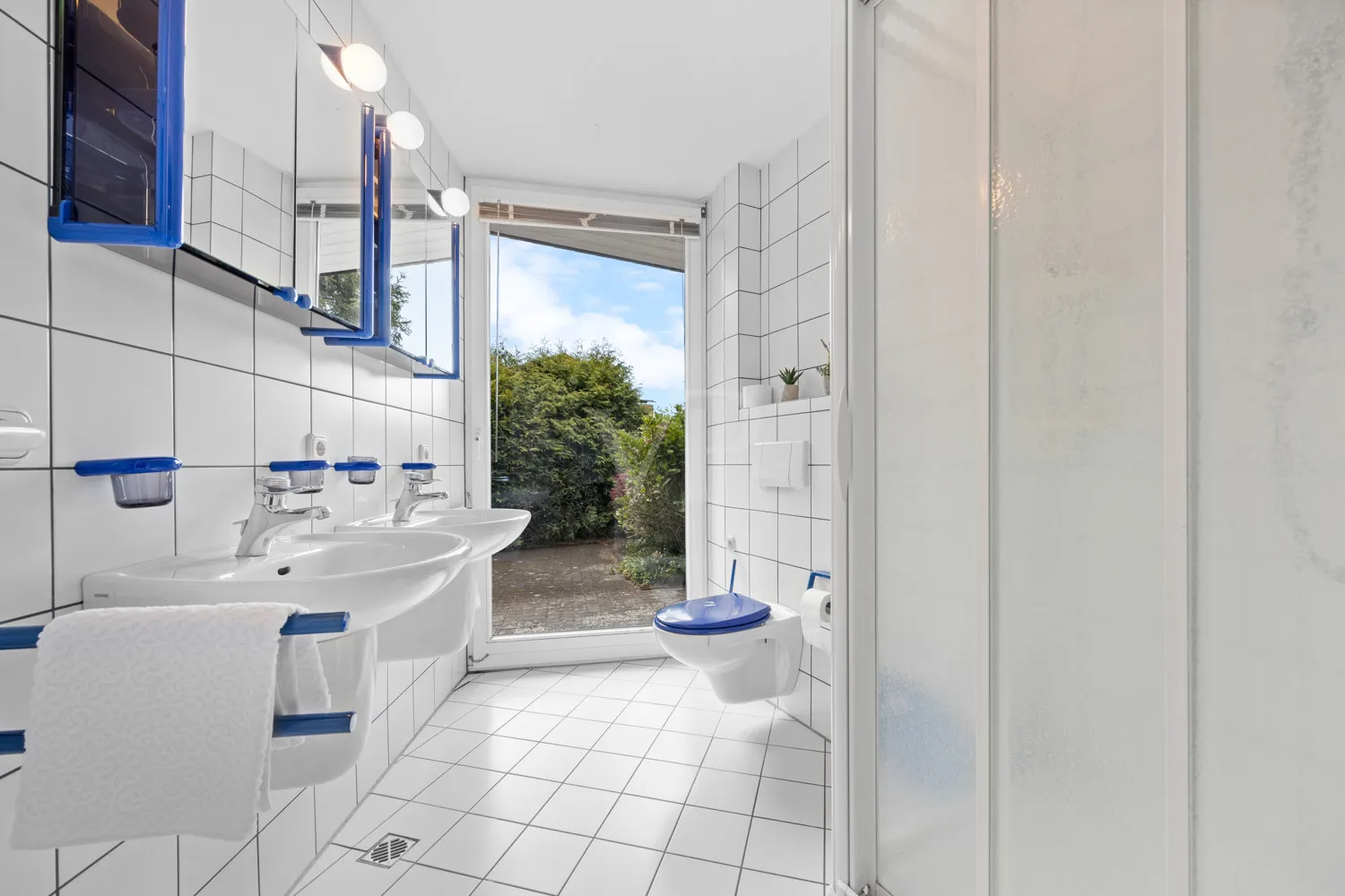 Badezimmer im WG.