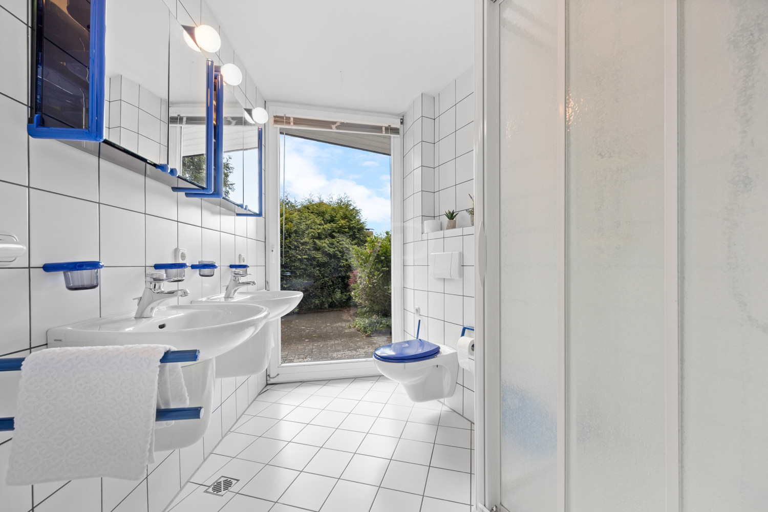 Badezimmer im WG.