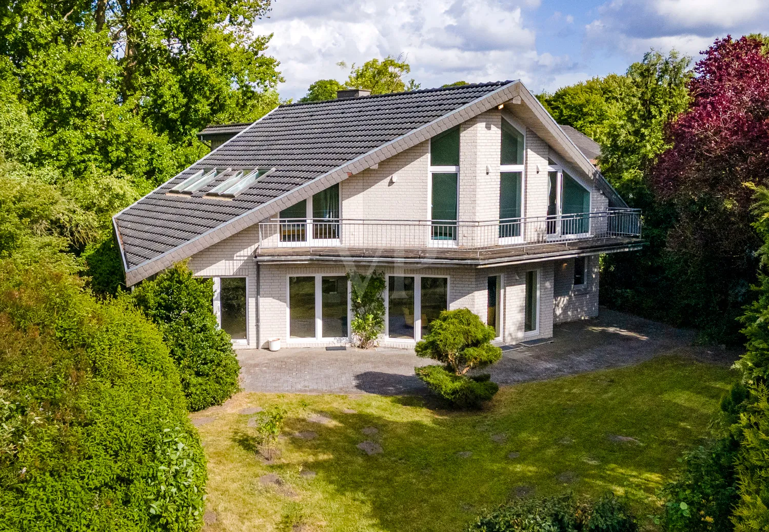 Blick auf die Immobilie