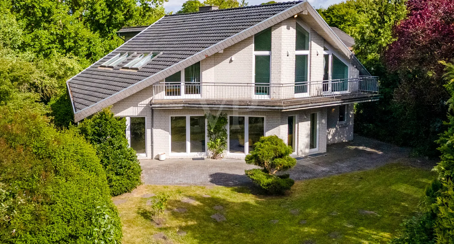 Blick auf die Immobilie