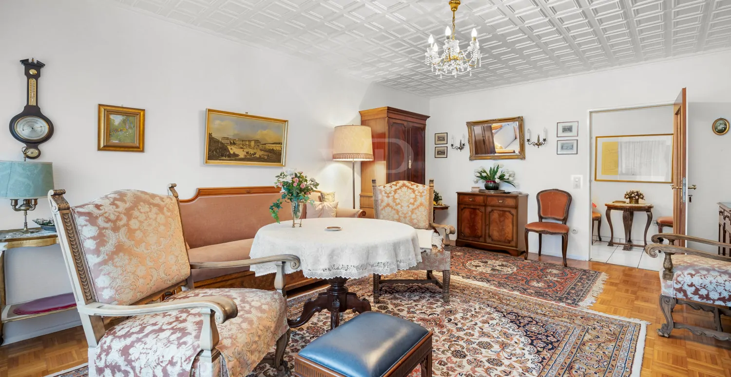 Musterwohnung Wohnzimmer