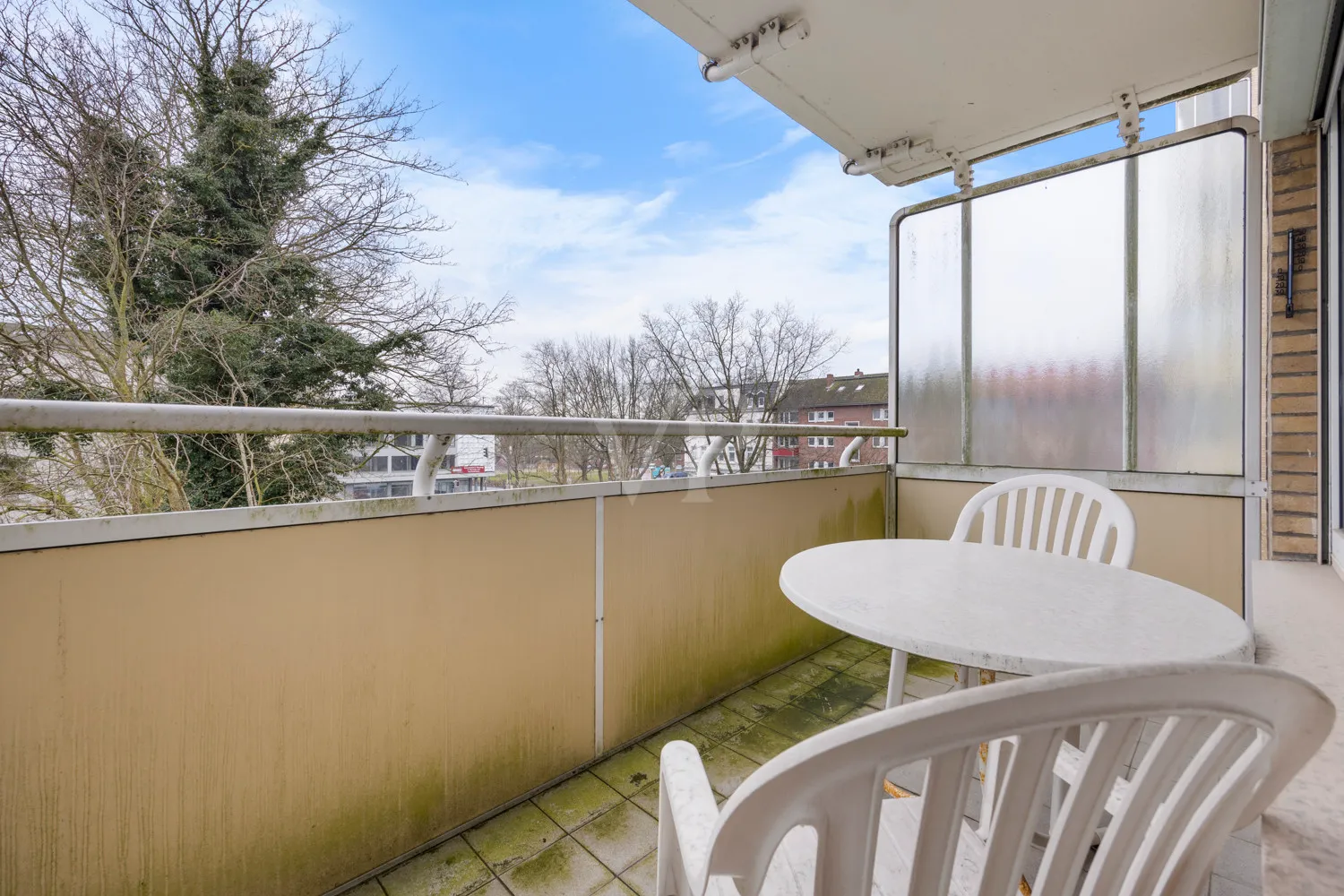 Musterwohnung Balkon