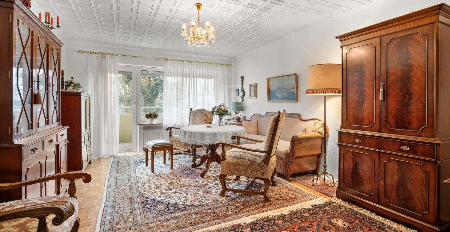 Musterwohnung Wohnzimmer