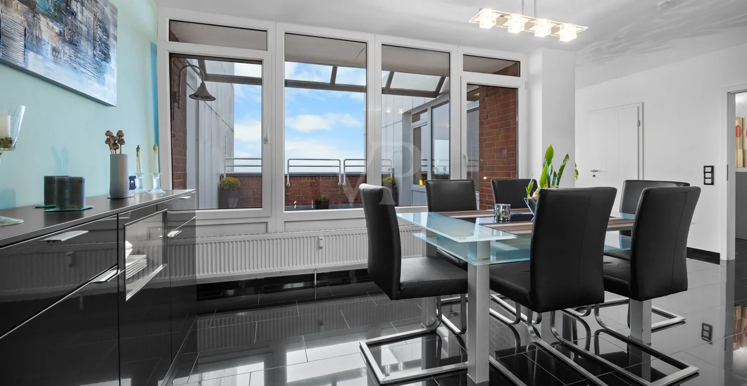 Esszimmer mit Ausblick