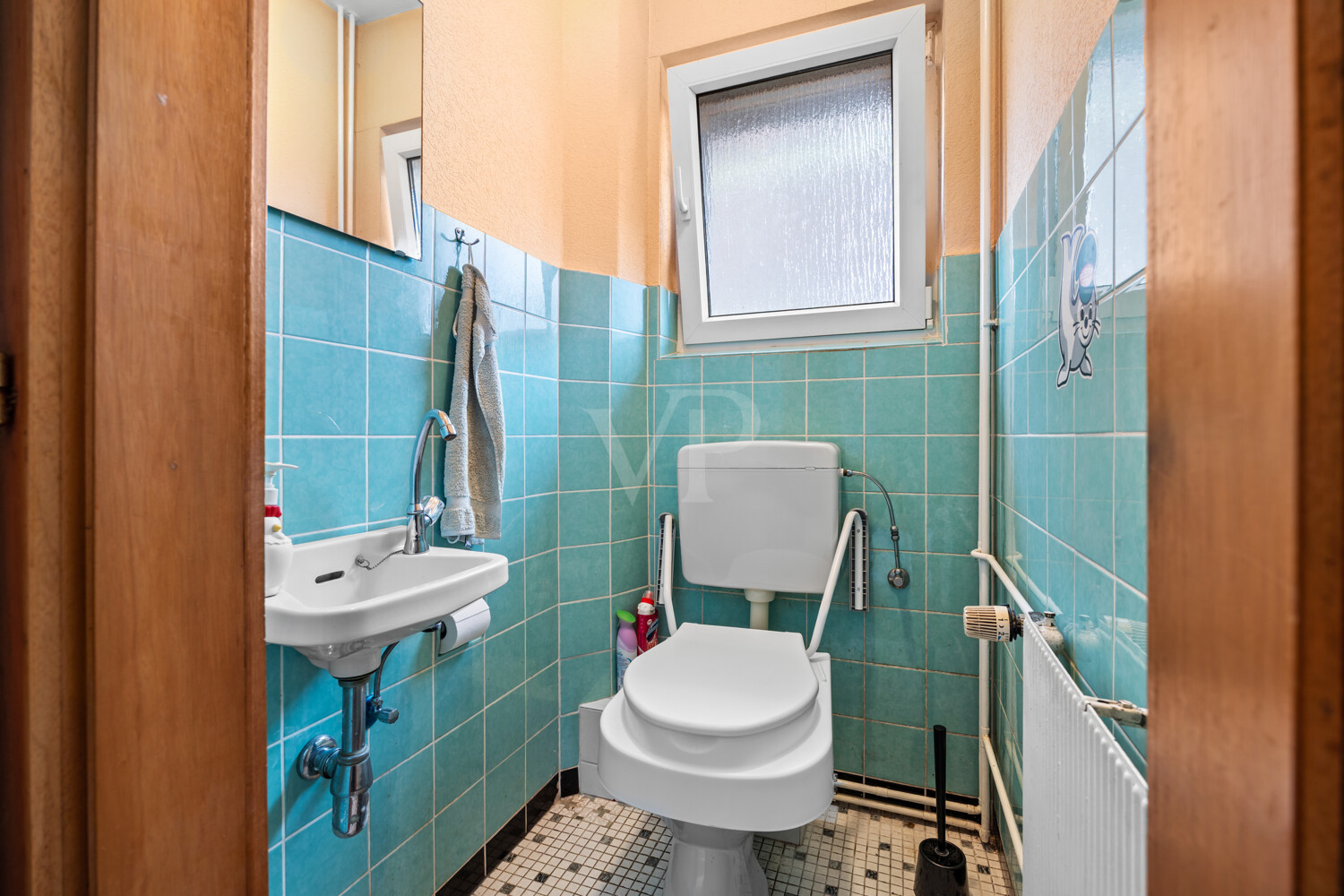 WC im Erdgeschoss