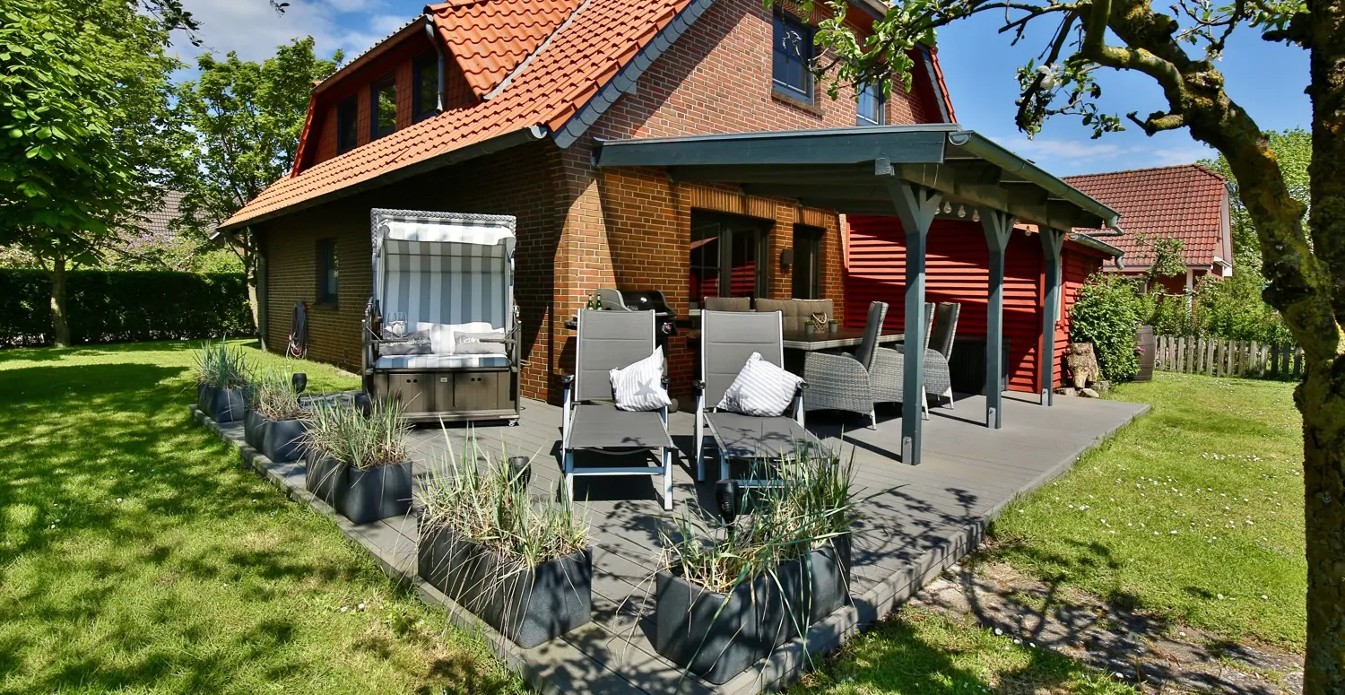 Gartenblick Terrasse 1