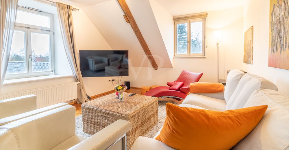 Der Wohnbereich in der Betreiberwohnung