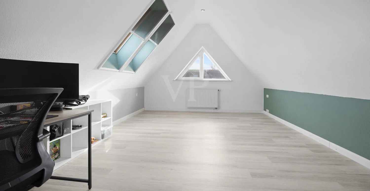 Ausgebauter Spitzboden