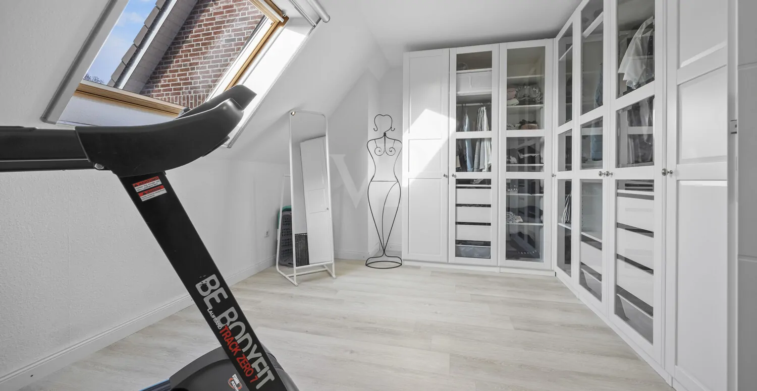 Kinderzimmer, Arbeitszimmer, Ankleide