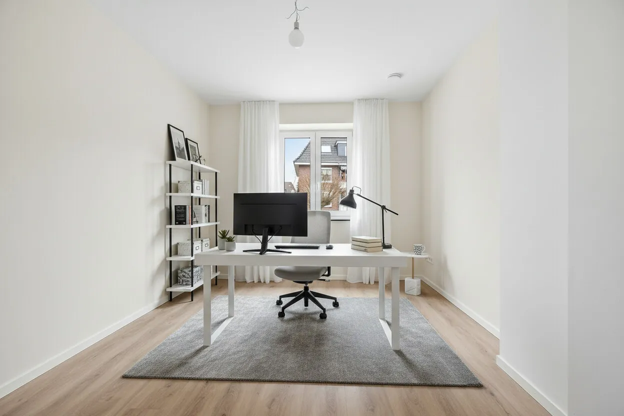 Arbeitszimmer/ Kinderzimmer KI generiert