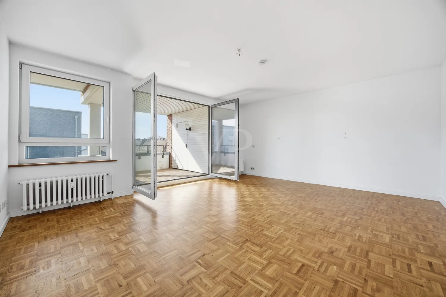 Wohnzimmer mit Loggia